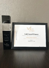 Gold Award Winner Entrepreneur of The Year Gold Award Winner Entrepreneur of The Year
